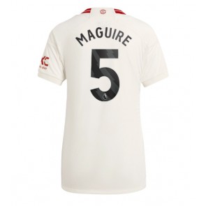 Manchester United Harry Maguire #5 Rezervni Dres za Ženska 2023-24 Kratak Rukavima